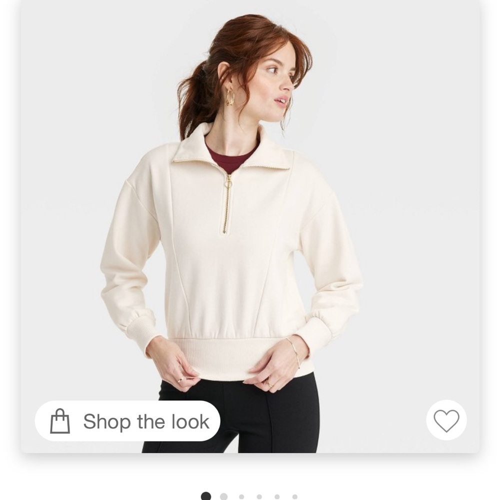 Quarter Zip Sweatshirt